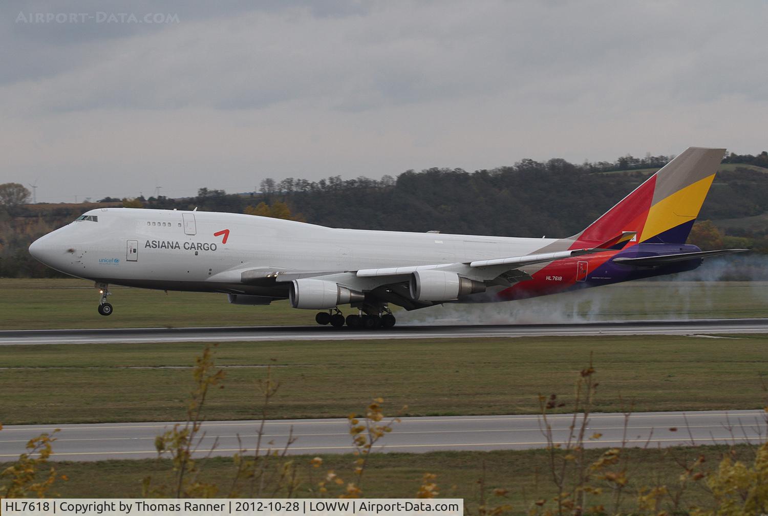 HL7618, 1992 Boeing 747-446 C/N 26343, Asiana Boeing 747