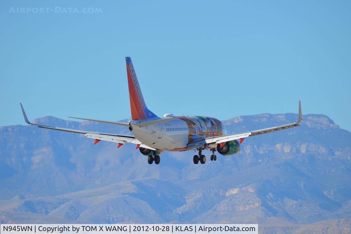 N945WN, 2010 Boeing 737-7H4 C/N 36660, SOUTHWEST AIRLINES