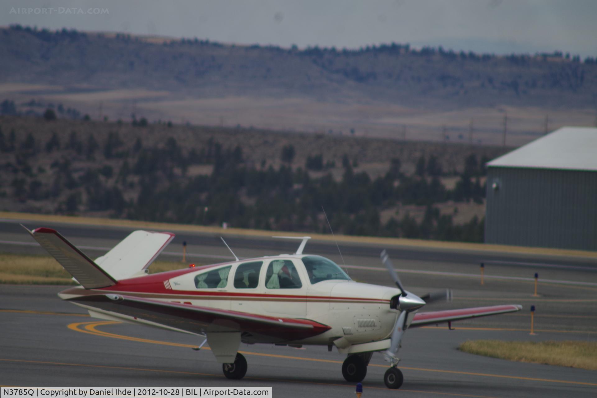 N3785Q, 1967 Beech V35 Bonanza C/N D-8413, Beech Bonanza @ BIL