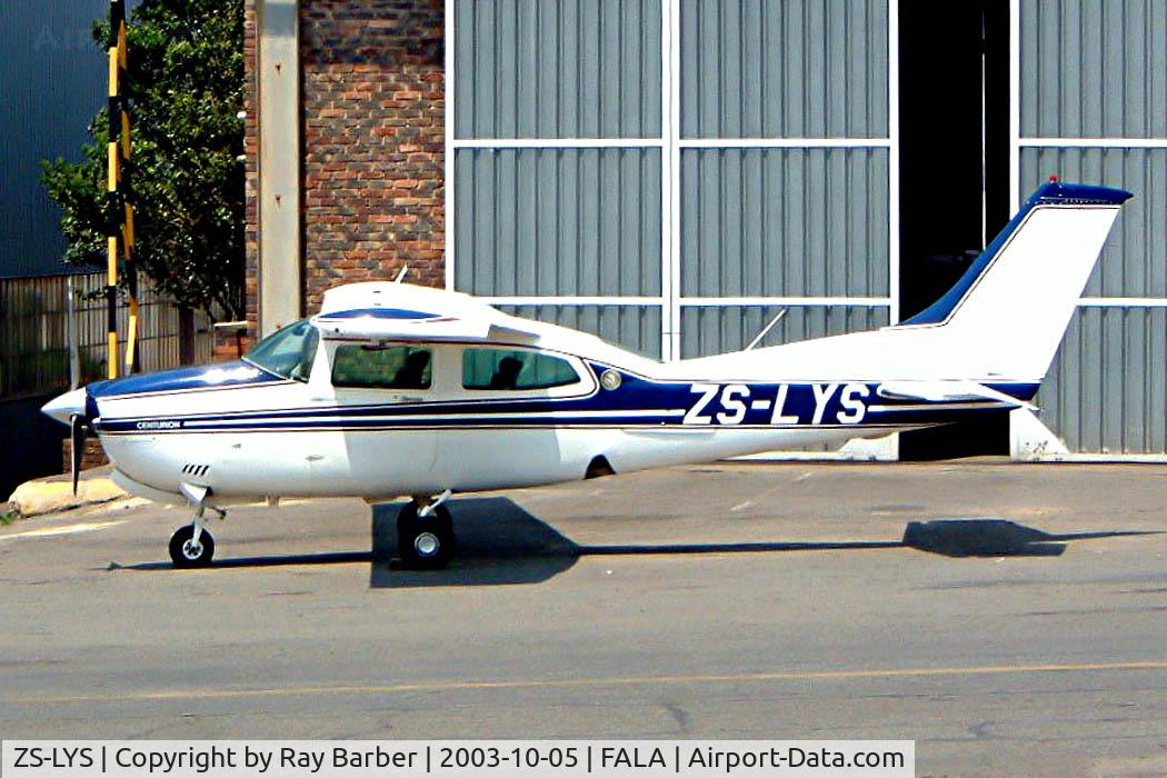 ZS-LYS, Cessna T210N Turbo Centurion C/N 21063935, Cessna T.210N Turbo Centurion [210-63935] Lanseria~ZS 05/10/2003