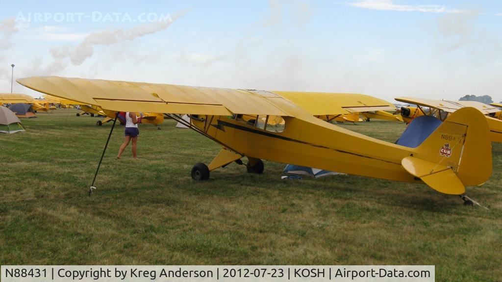 N88431, 1946 Piper J3C-65 Cub Cub C/N 16049, EAA AirVenture 2012