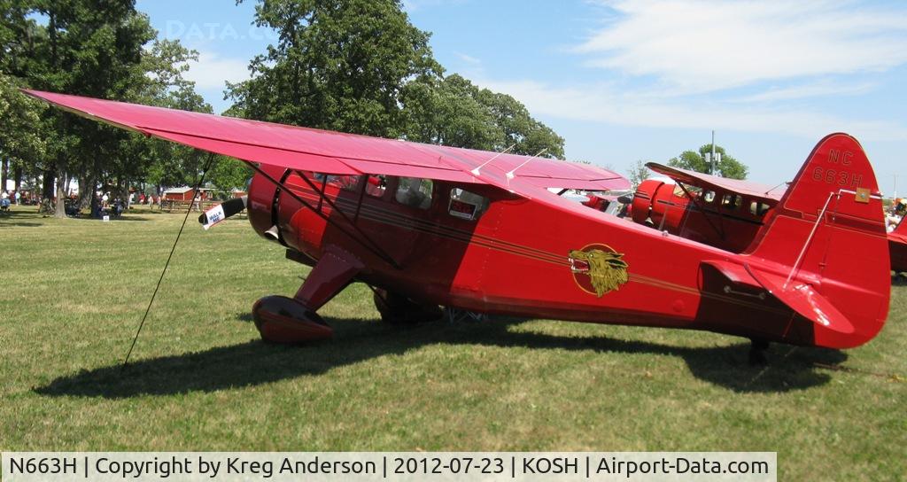 N663H, Howard Aircraft DGA-15P C/N 1766, EAA AirVenture 2012