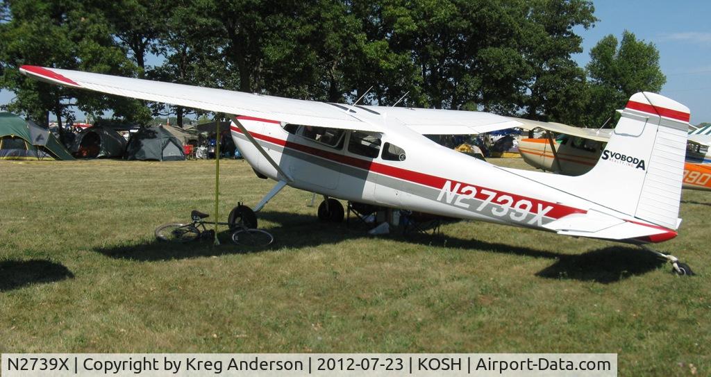 N2739X, 1965 Cessna 180H Skywagon C/N 18051539, EAA AirVenture 2012