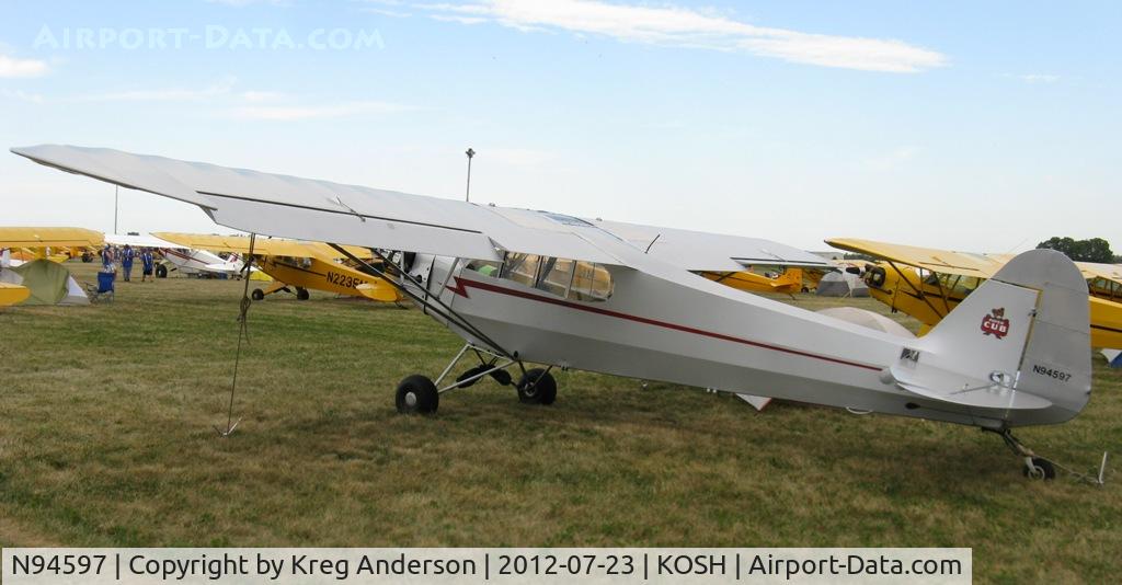 N94597, 1946 Piper J3C-65 Cub C/N 19712, EAA AirVenture 2012