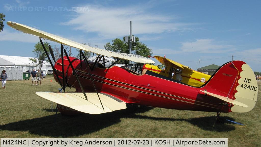 N424NC, 2007 Waco YMF-F5C C/N F5C114, EAA AirVenture 2012