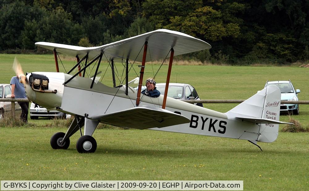 G-BYKS, 1952 Leopoldoff L-6 Colibri C/N 129, Ex: F-WGIT > F-BGIT > N10LC > G-BYKS - F-AZVF - Originally owned in private hands since April 1999. To F-AZVF February 2012.