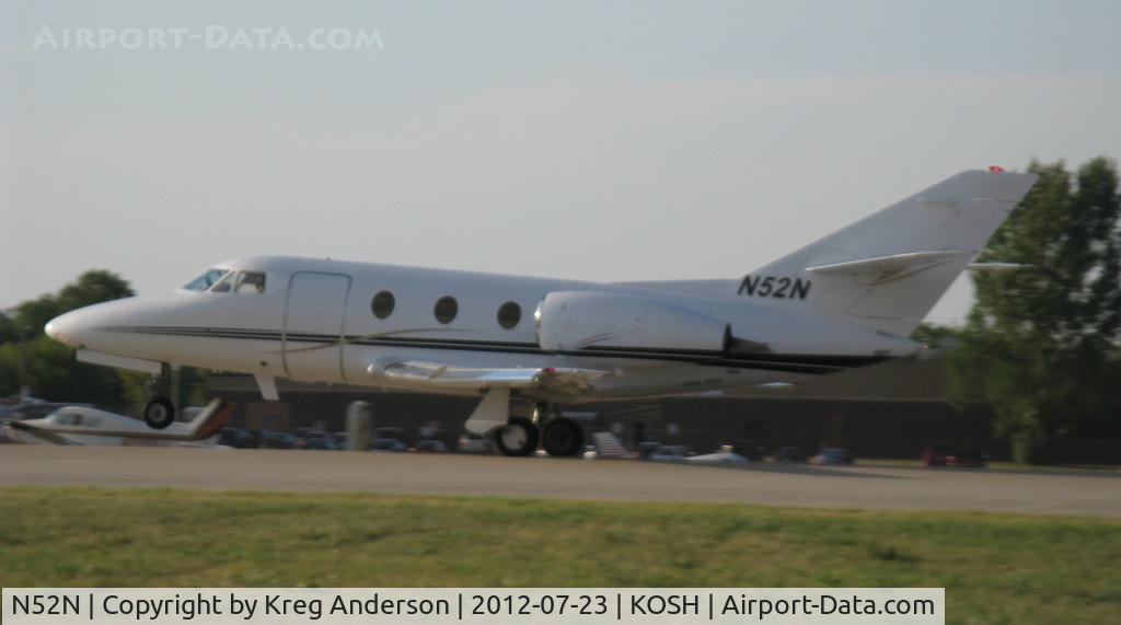 N52N, Dassault-Breguet Falcon 10 C/N 197, EAA AirVenture 2012