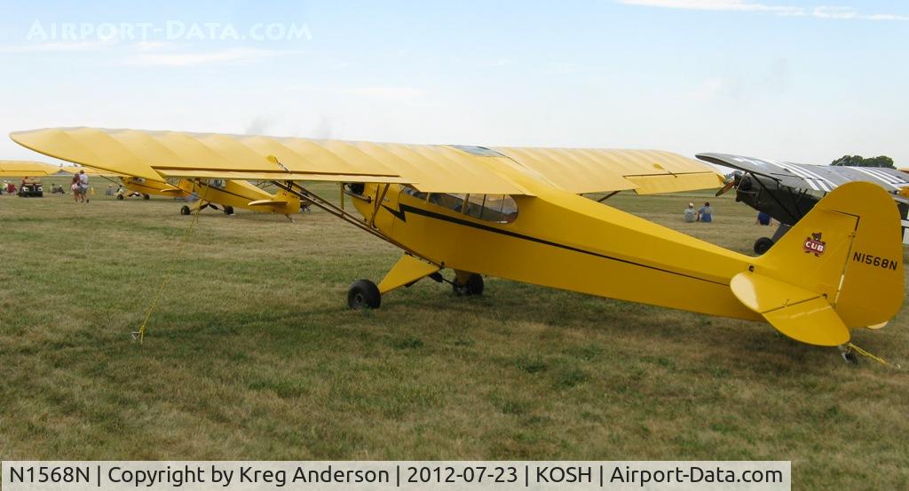 N1568N, 1947 Piper J3C-65 Cub Cub C/N 23101, EAA AirVenture 2012