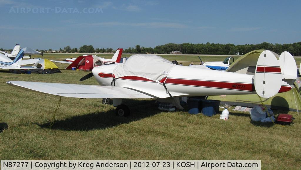 N87277, 1946 Erco 415C Ercoupe C/N 450, EAA AirVenture 2012