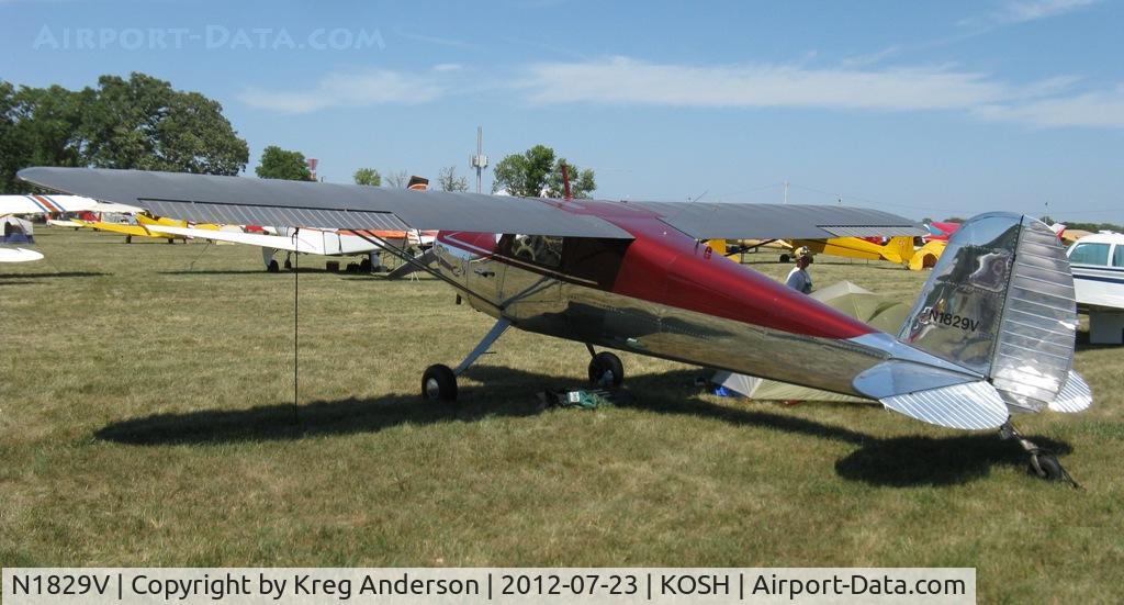 N1829V, 1947 Cessna 120 C/N 14047, EAA AirVenture 2012