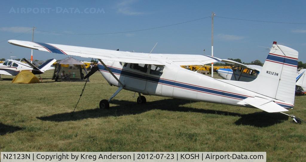N2123N, 1955 Cessna 180 C/N 31815, EAA AirVenture 2012