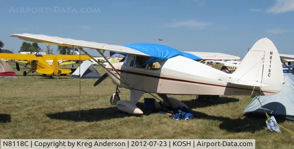 N8118C, 1954 Piper PA-22-135 Tri-Pacer C/N 22-2264, EAA AirVenture 2012