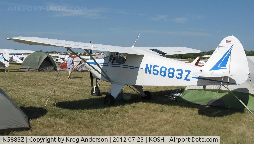 N5883Z, 1963 Piper PA-22-108 Colt C/N 22-9745, EAA AirVenture 2012