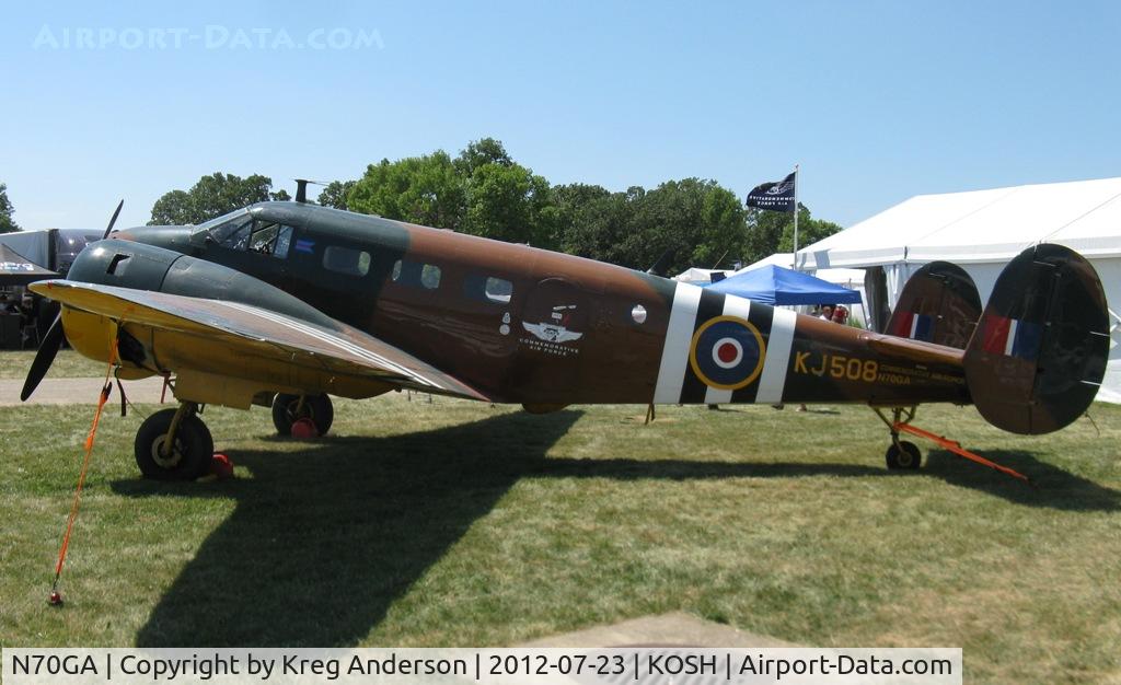 N70GA, 1946 Beech D18S C/N A-177, EAA AirVenture 2012