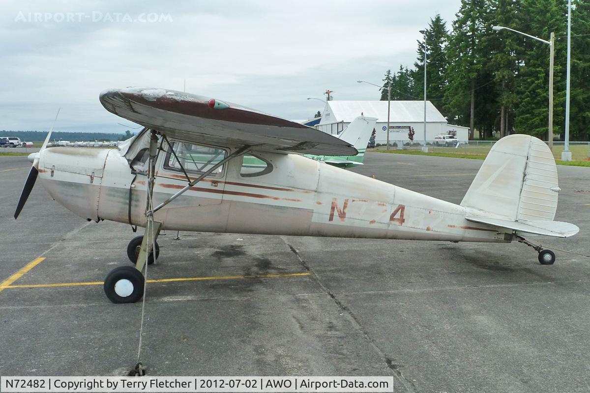 N72482, 1946 Cessna 120 C/N 9650, 1946 Cessna 120, c/n: 9650