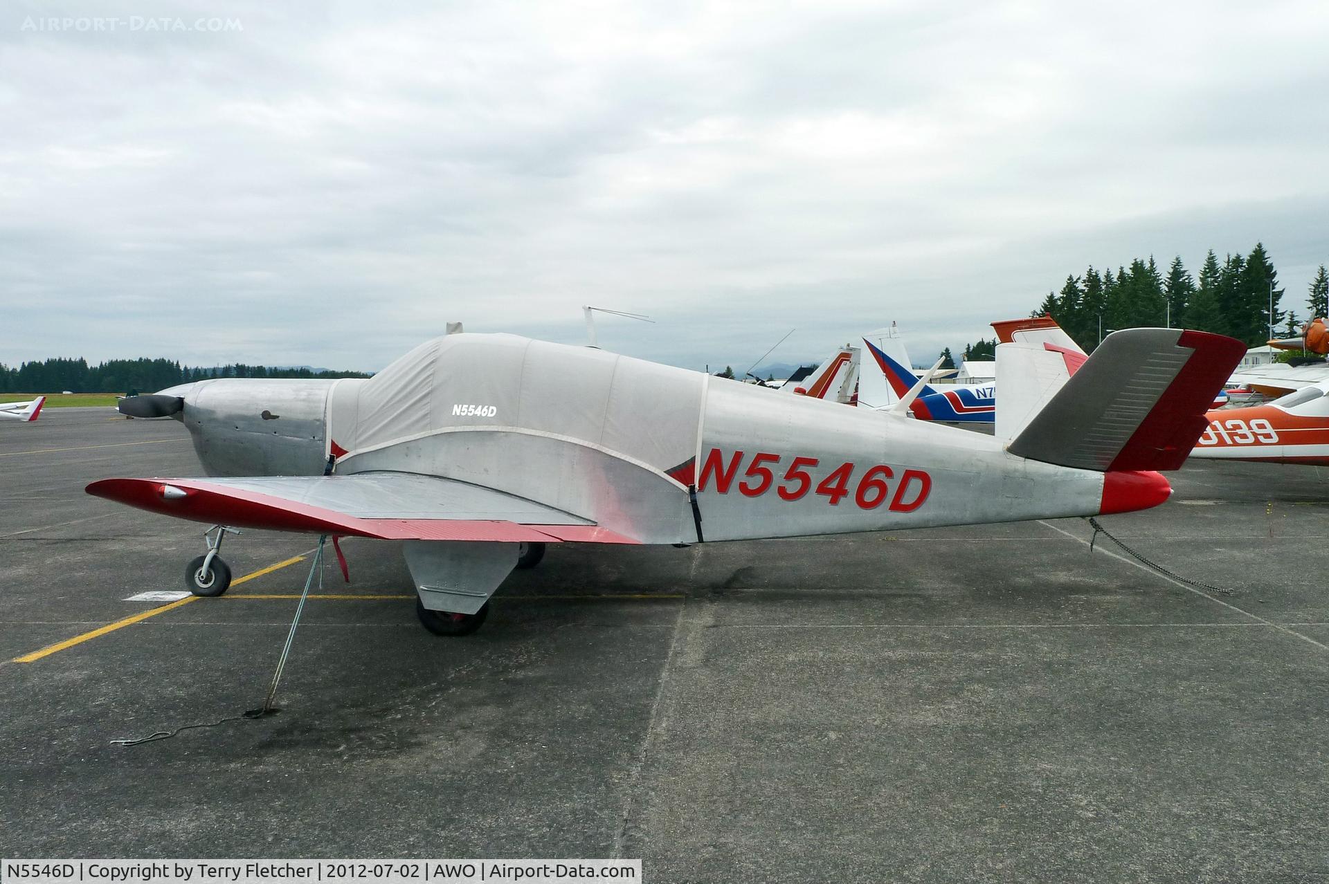 N5546D, 1957 Beech H35 Bonanza C/N D-5130, 1957 Beech H35, c/n: D-5130