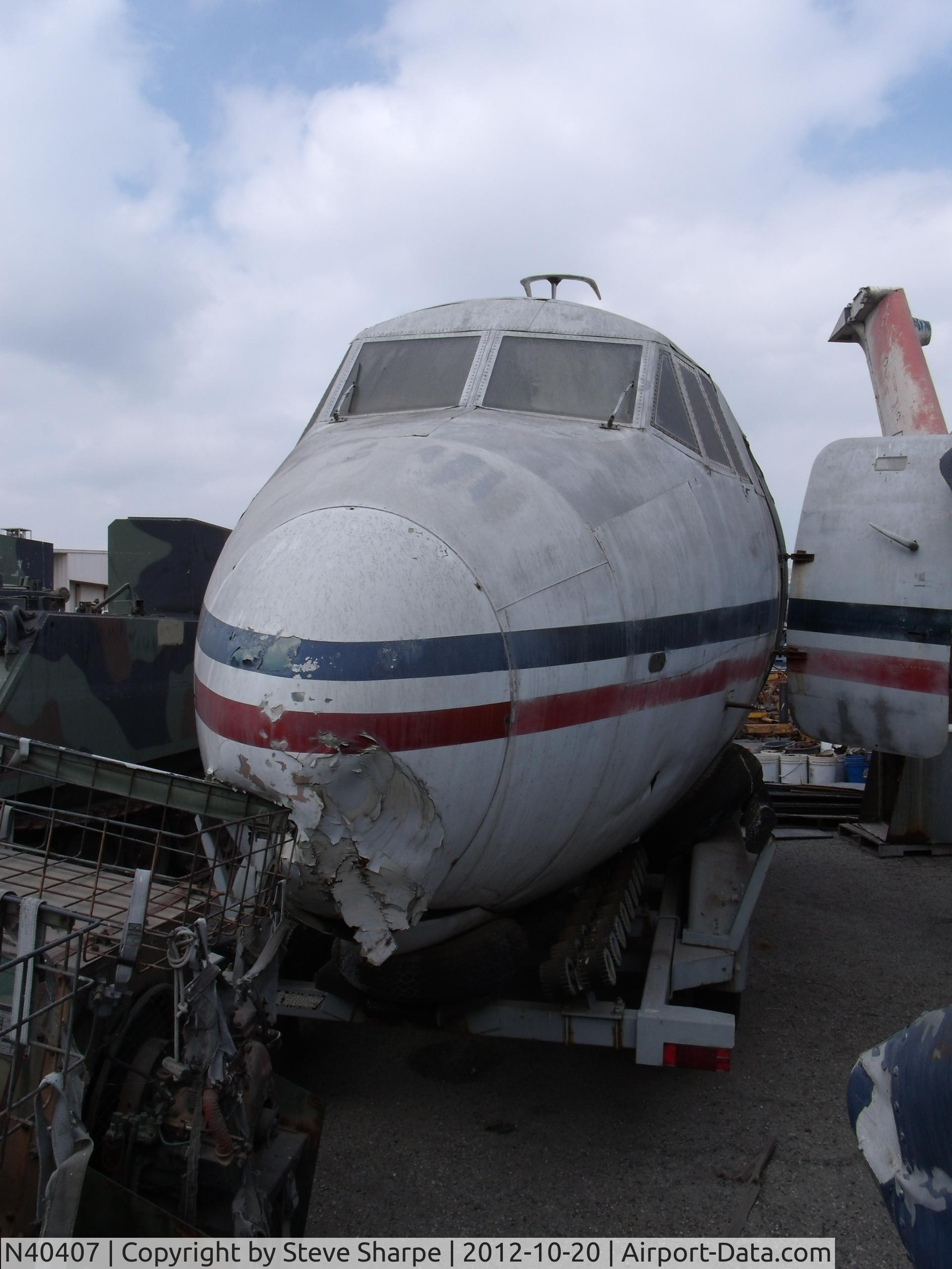 N40407, 1951 Martin 404 C/N 14107, N40407 Chino Octber 2012