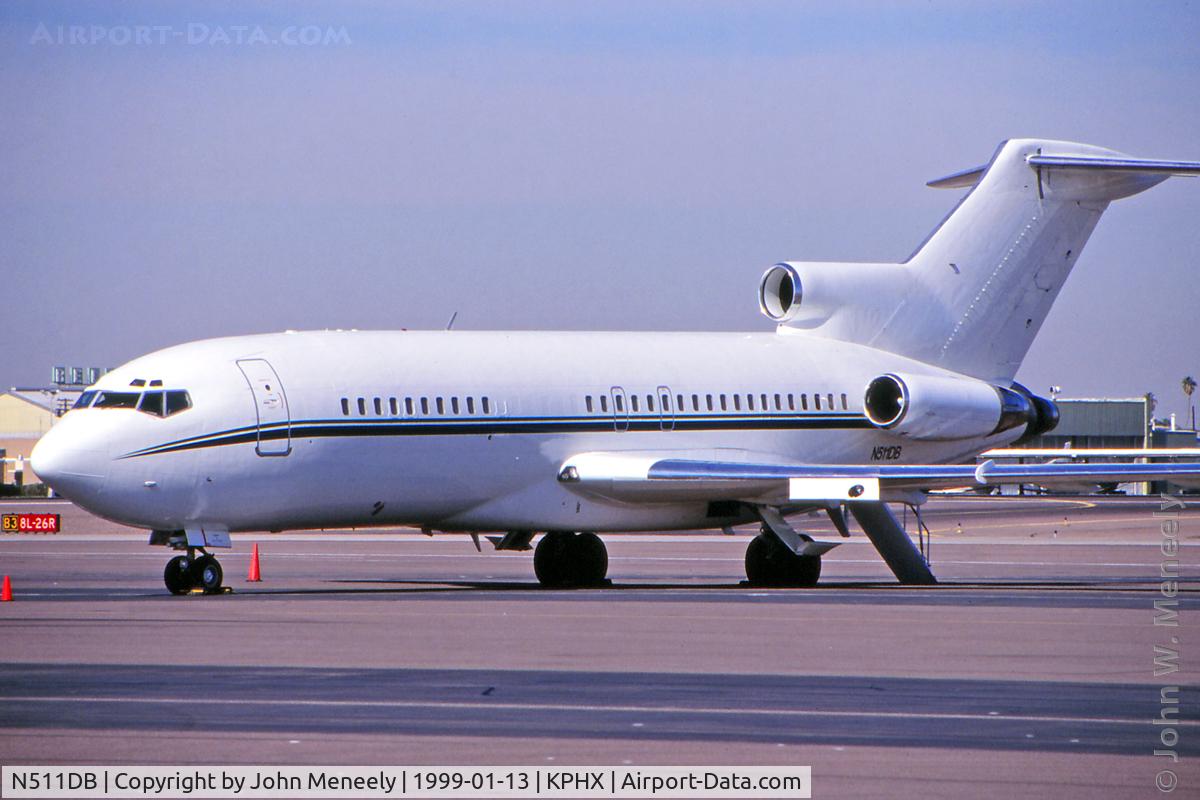 N511DB, 1966 Boeing 727-89 C/N 19139, Interesting visitor to PHX