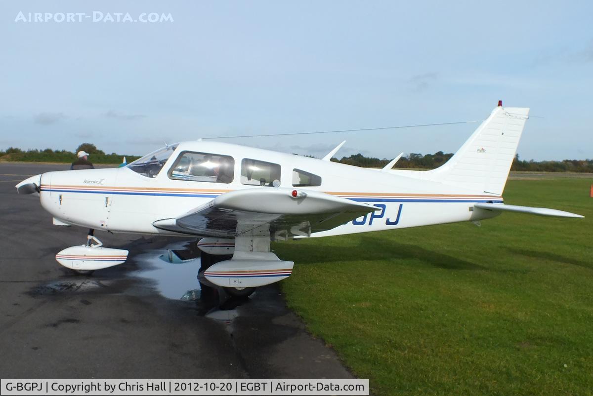 G-BGPJ, 1979 Piper PA-28-161 Cherokee Warrior II C/N 28-7916288, at Turweston's 