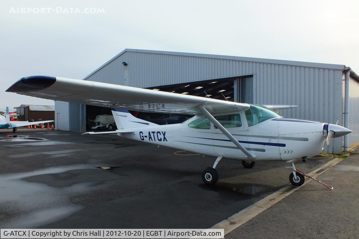 G-ATCX, 1964 Cessna 182H Skylane C/N 182-55848, at Turweston's 