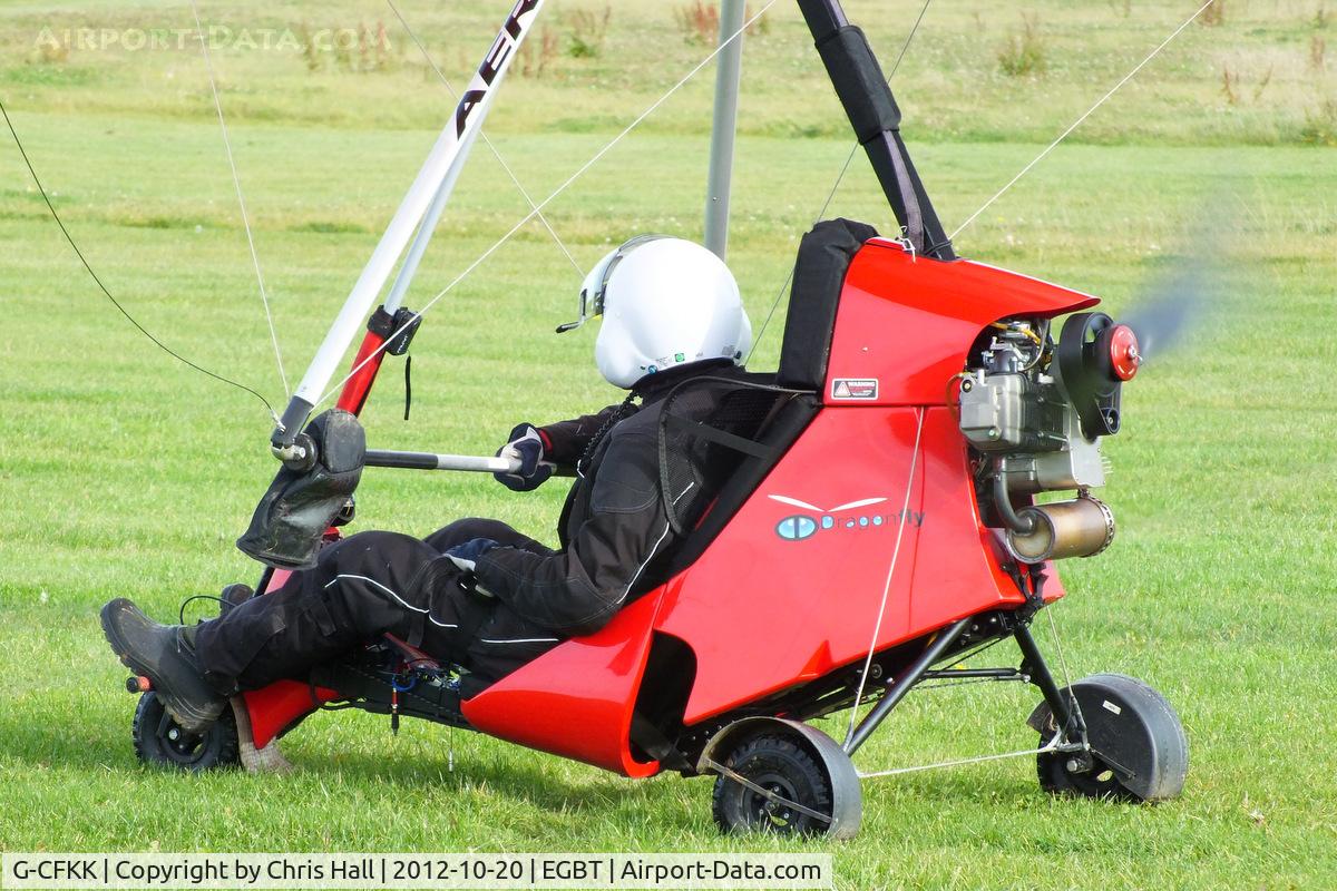 G-CFKK, 2008 Flylight Airsports Dragonfly C/N 007, at Turweston's 