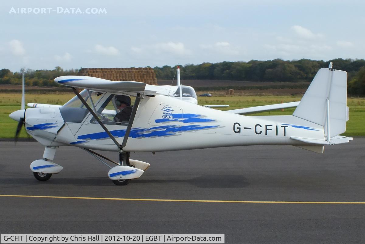 G-CFIT, 2008 Comco Ikarus C42 FB100 C/N 0804-6966, at Turweston's 