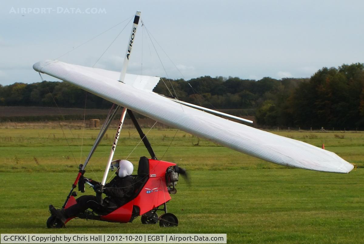 G-CFKK, 2008 Flylight Airsports Dragonfly C/N 007, at Turweston's 