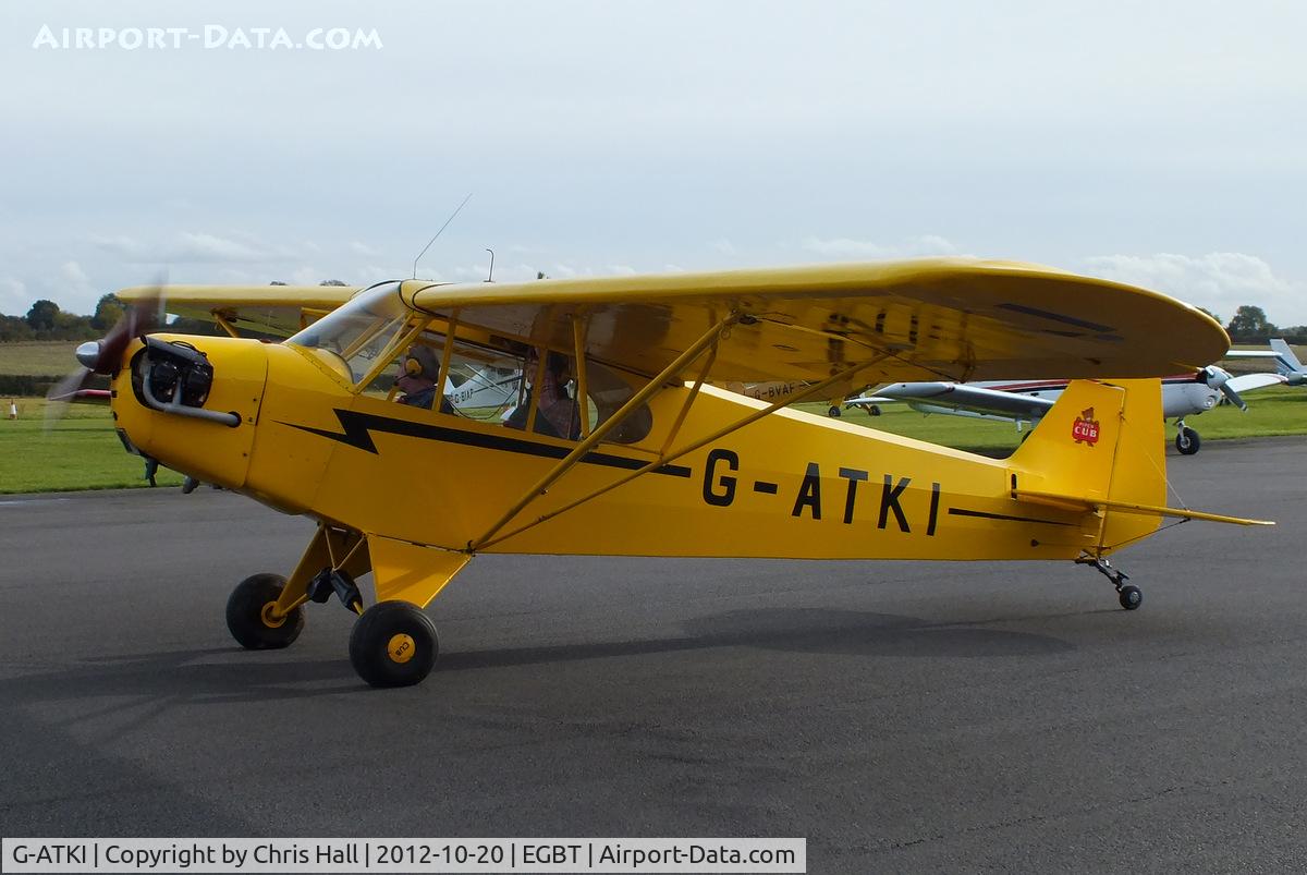 G-ATKI, 1946 Piper J3C-65 Cub Cub C/N 17545, at Turweston's 