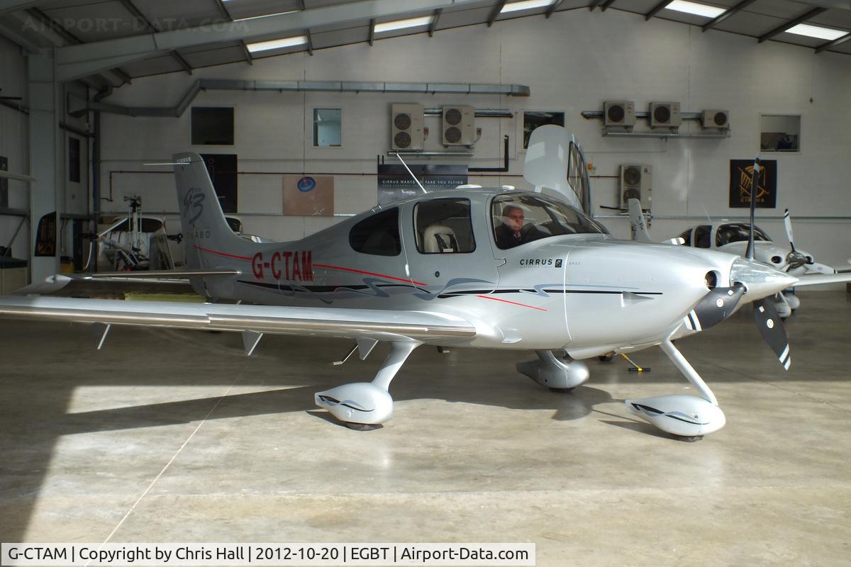 G-CTAM, 2007 Cirrus SR22 G3 GTS Turbo C/N 2740, at Turweston's 