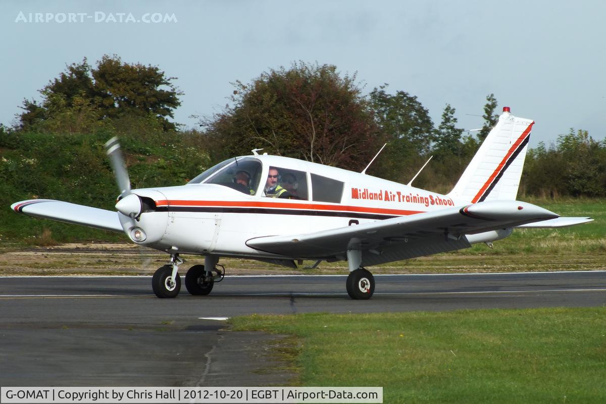 G-OMAT, 1971 Piper PA-28-140 Cherokee C/N 28-7125139, at Turweston's 