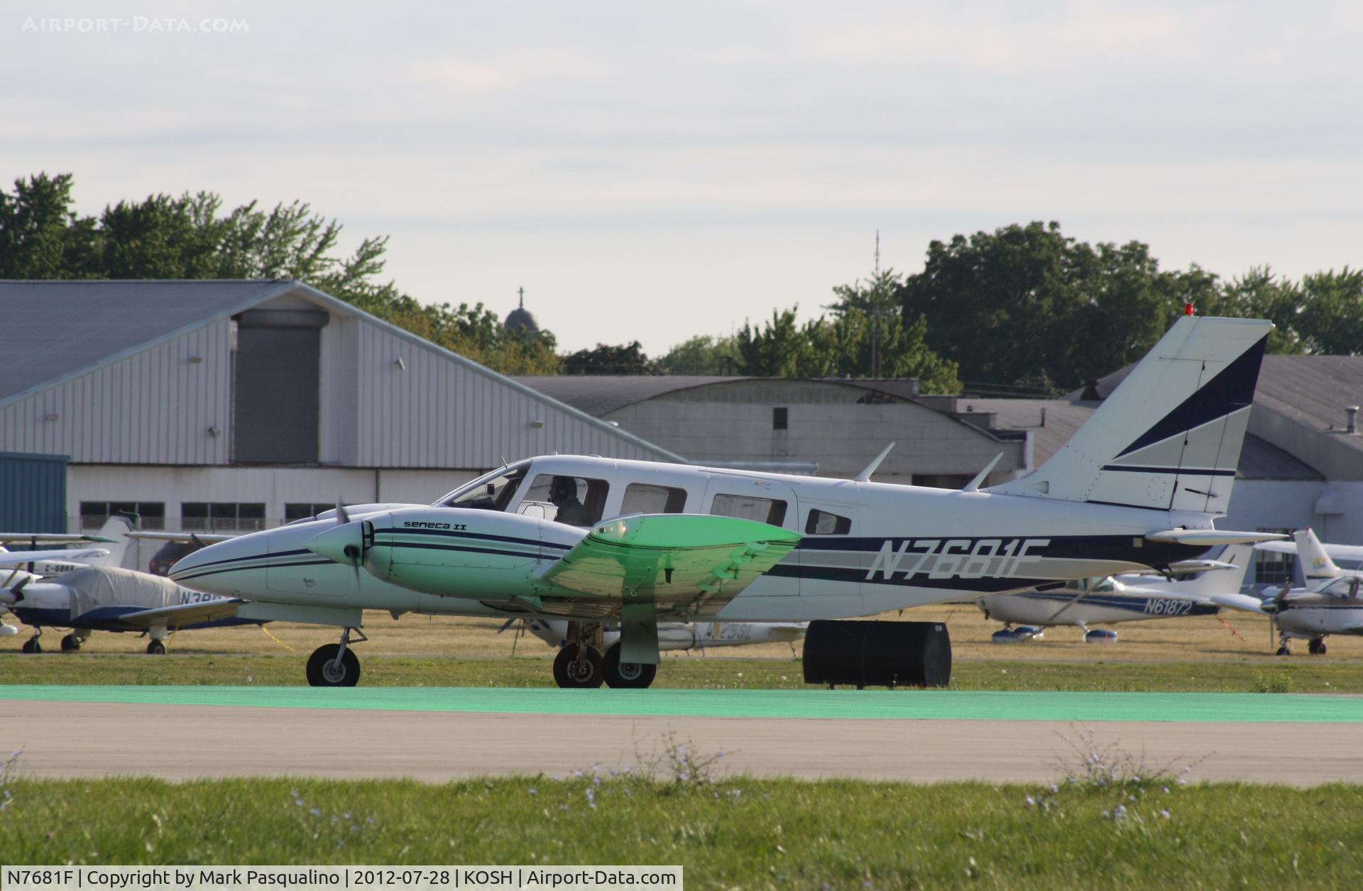 N7681F, 1976 Piper PA-34-200T C/N 34-7770066, Piper PA-34-200T