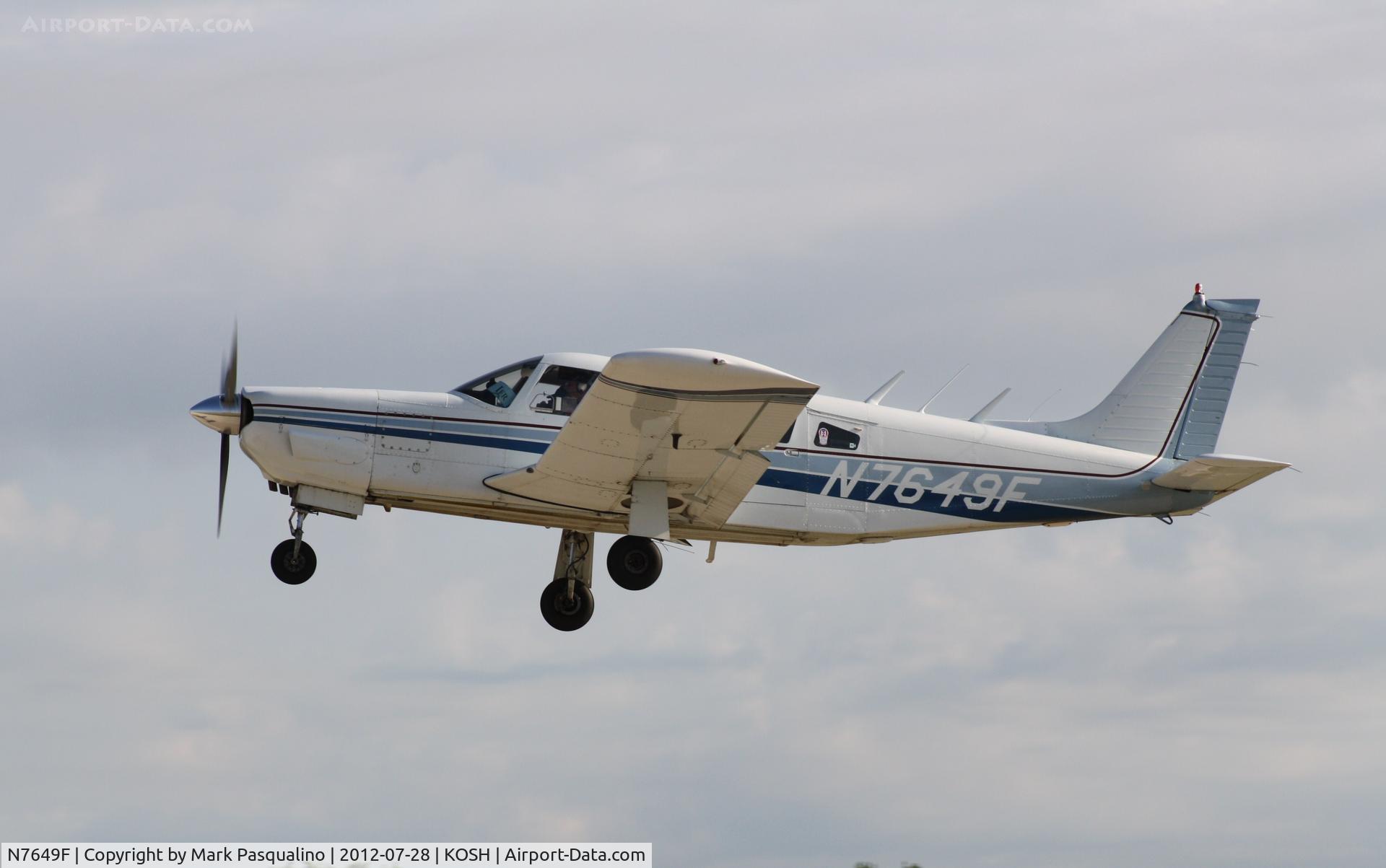 N7649F, Piper PA-32R-300 Cherokee Lance C/N 32R-7780072, Piper PA-32R-300