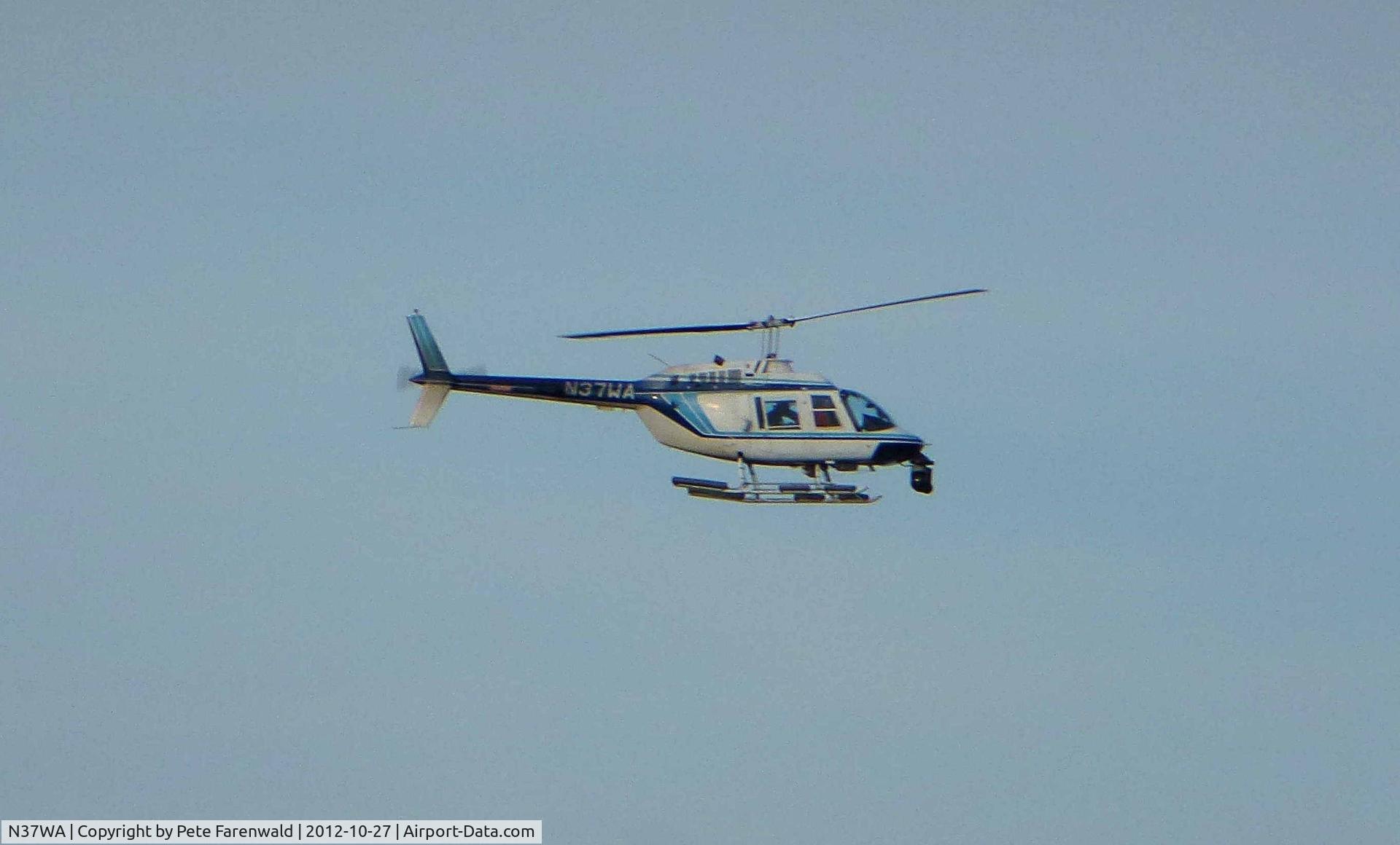 N37WA, 1981 Bell 206B-III C/N 3433, filming 