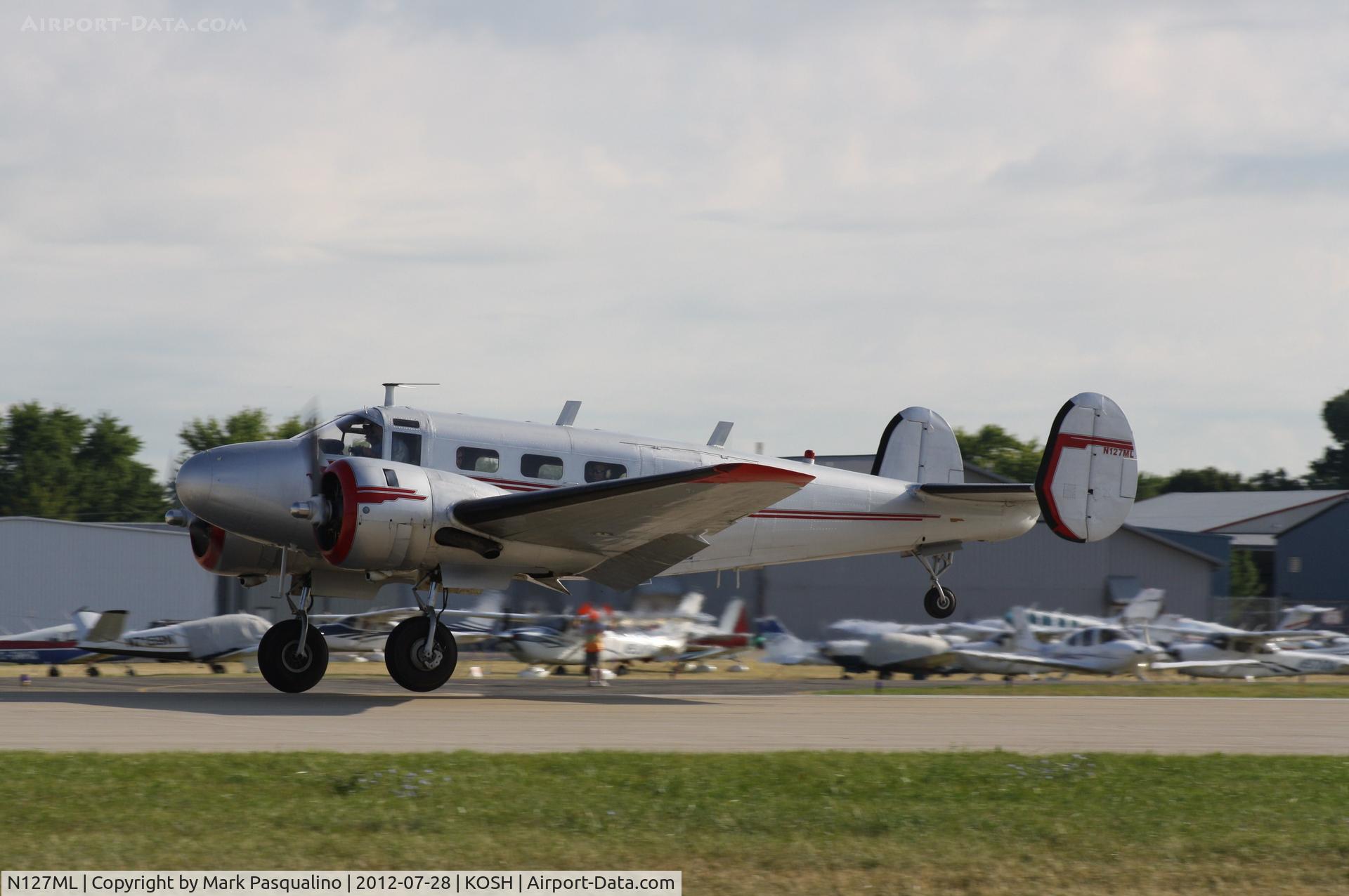 N127ML, 1946 Beech D18S C/N A-212, Beech D18S