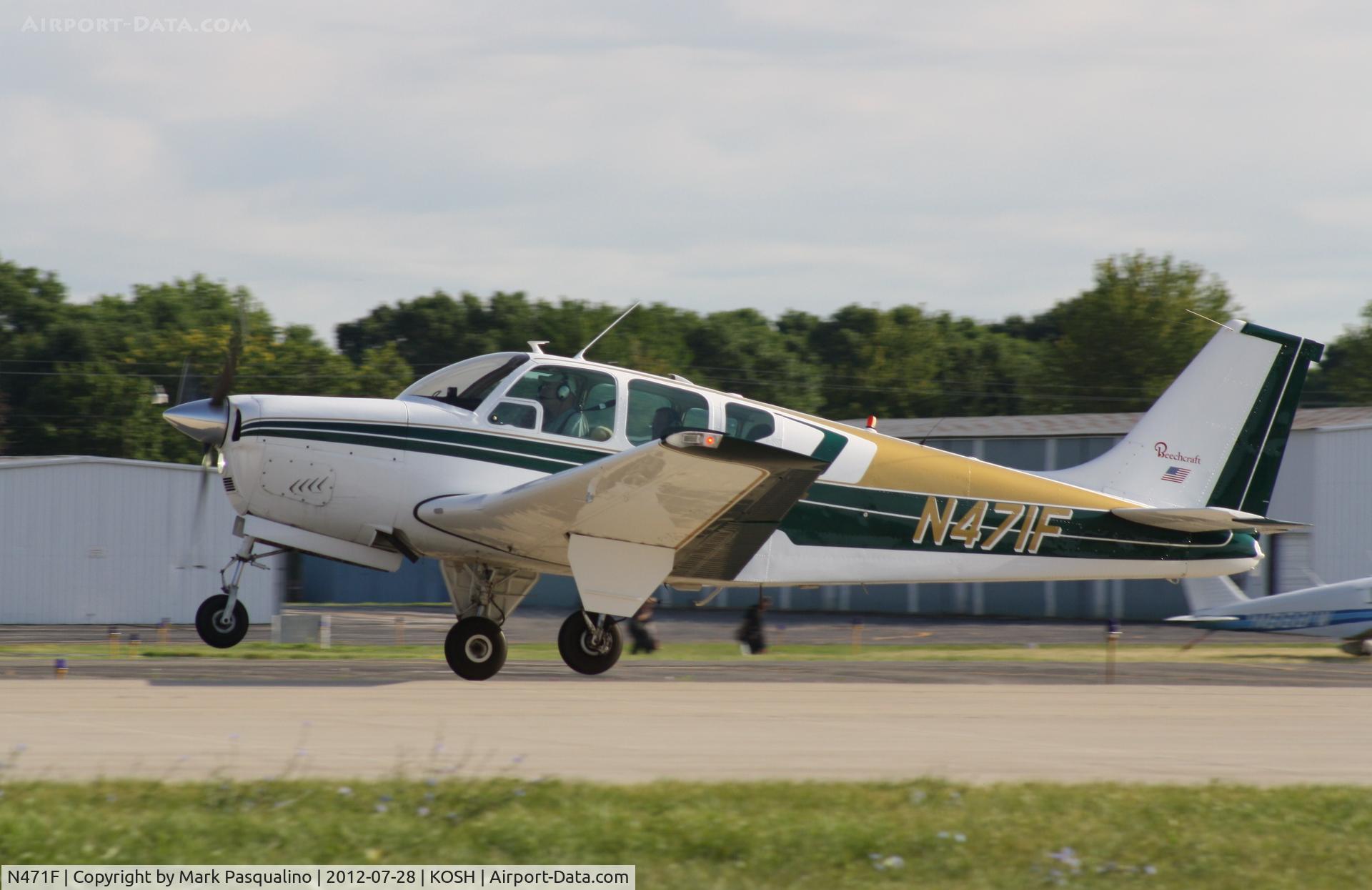 N471F, 1964 Beech 35-B33 Debonair C/N CD-810, Beech B33