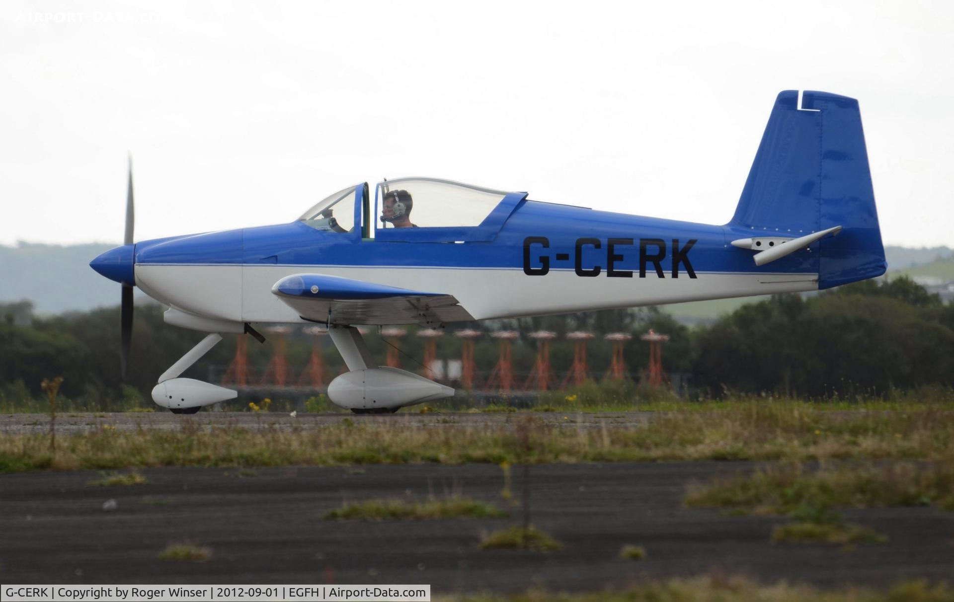 G-CERK, 2007 Vans RV-9A C/N PFA 320-14049, Resident RV-9A.