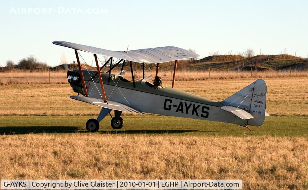 G-AYKS, 1938 Leopoldoff L-7 Colibri C/N 125, Ex: F-PCZX > G-AYKS - In private hands since October 1970.