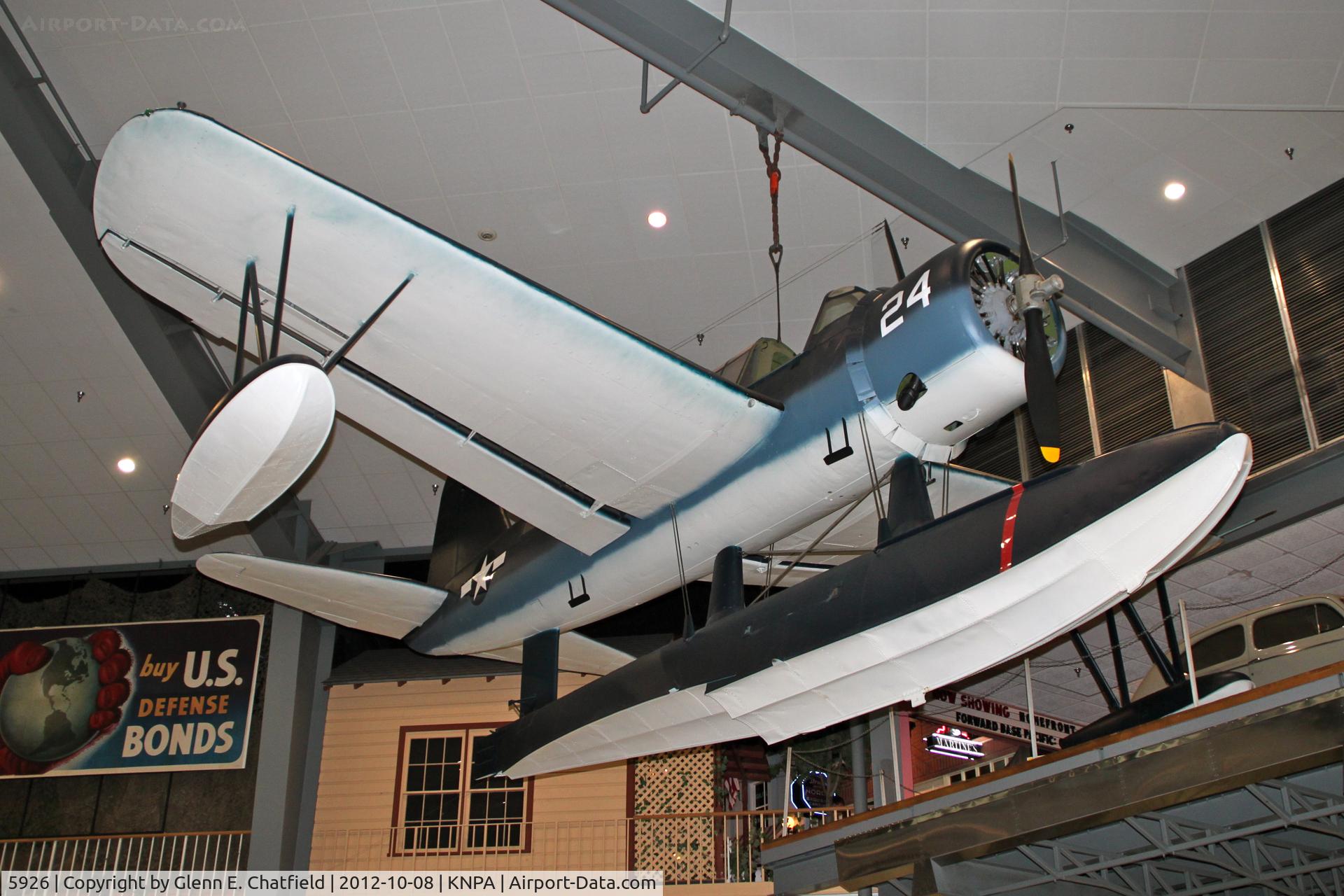 5926, 1942 Vought OS2U-3 Kingfisher C/N A-752, Battleship Alabama Memorial Museum