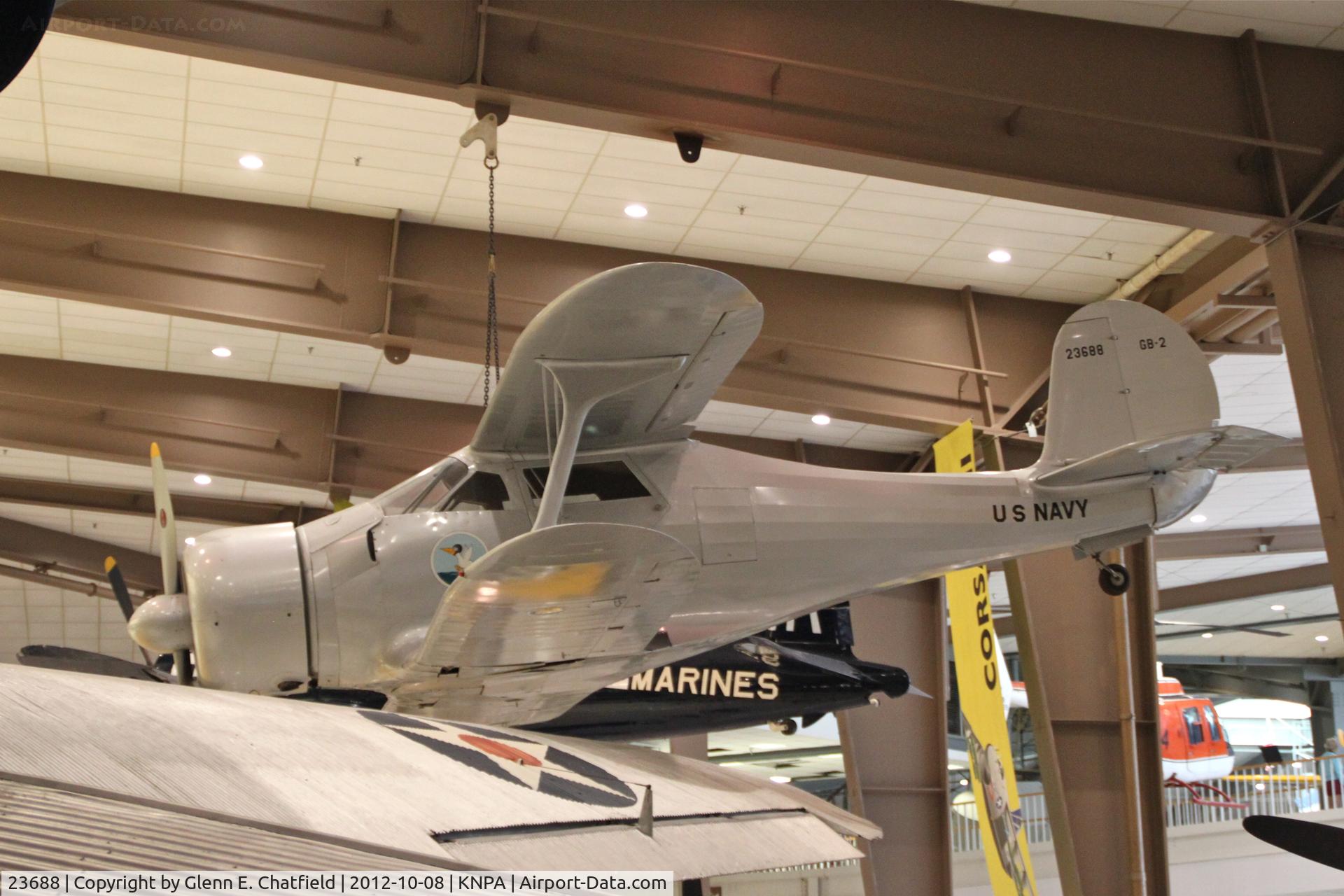 23688, 1944 Beech GB-2 Traveller (D17S) C/N 6700, Naval Aviation Museum