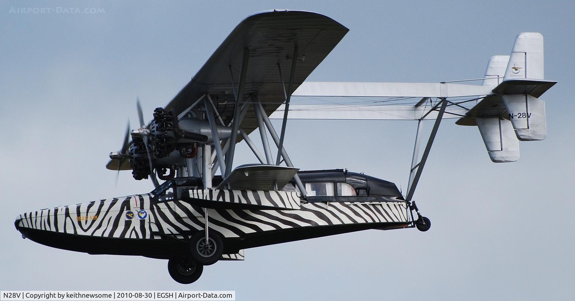 N28V, 2001 Sikorsky S-38B (Replica) C/N B414-20, Osa's Ark ... S-38B ... arriving in style !