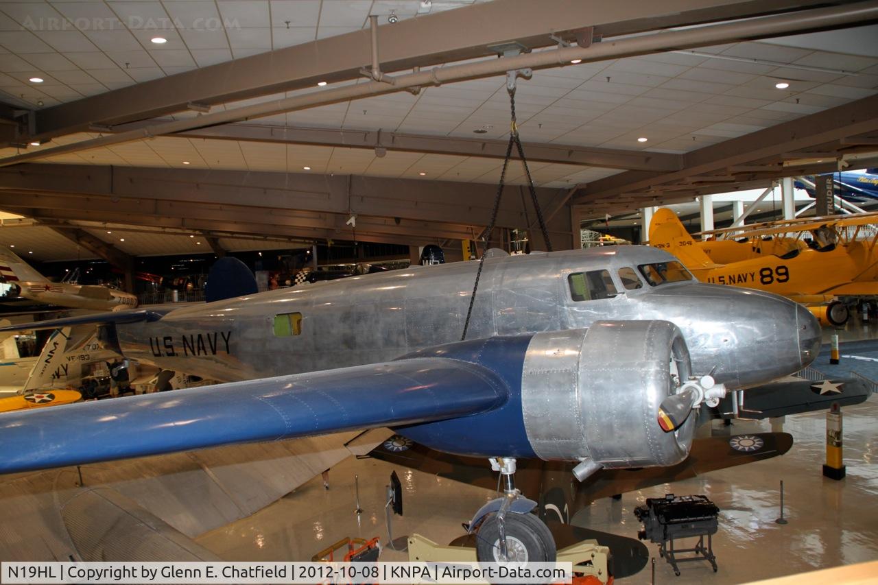 N19HL, 1938 Lockheed Electra 10-A C/N 1130, Naval Aviation Museum