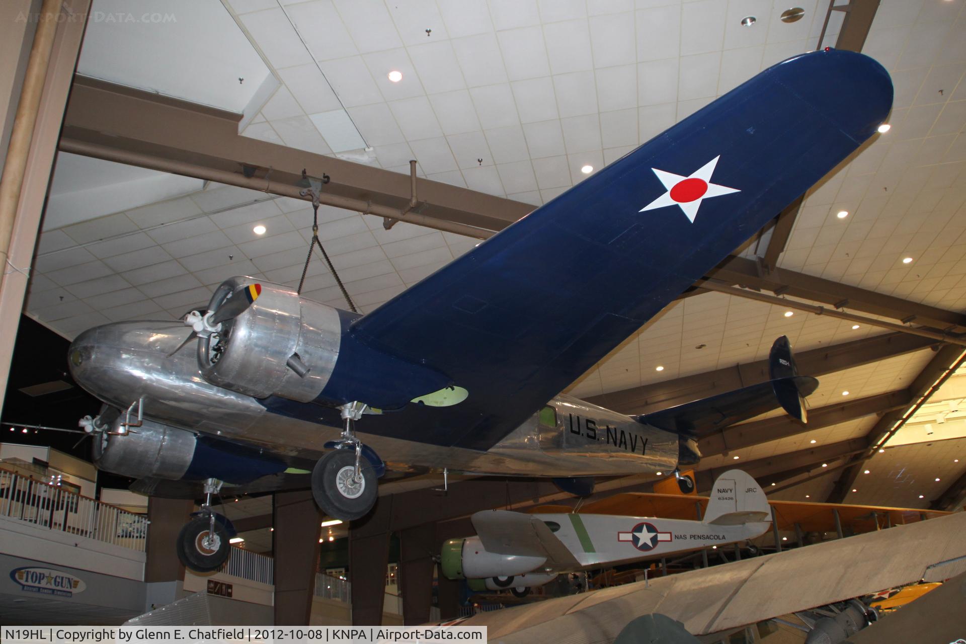 N19HL, 1938 Lockheed Electra 10-A C/N 1130, Naval Aviation Museum