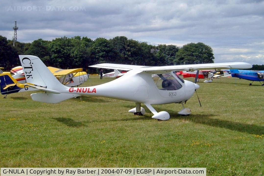 G-NULA, 2002 Flight Design CT2K C/N 02.05.05.04, Flight Design CT2K [02.05.05.04] Kemble~G 09/07/2004. this shot shows the aircraft in full.