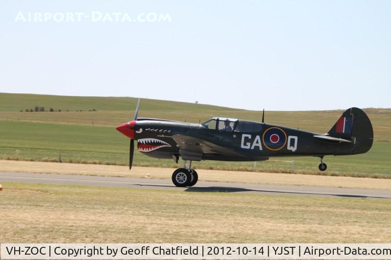 VH-ZOC, 1943 Curtiss Wright P-40N Warhawk C/N 28449, EX ZK-ZOC, NZ23125, 42-104687 (P-40N-CU)
Jamestown Sth Aust Air Spectacular