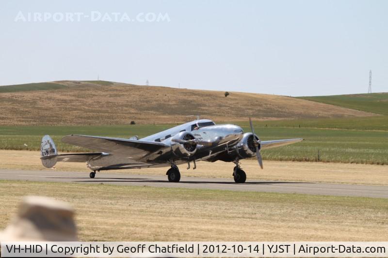 VH-HID, 1937 Lockheed 12A Electra Junior C/N 1262, Jamestown, Sth. aust.
Ex N71FM, N299A, N37P, N48741, 38-545 (C-40A/UC-40A)