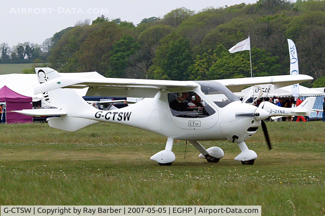 G-CTSW, 2006 Flight Design CTSW C/N 05-11-15, Flight Design CTSW [05.11.15] Popham~G 05/05/2007