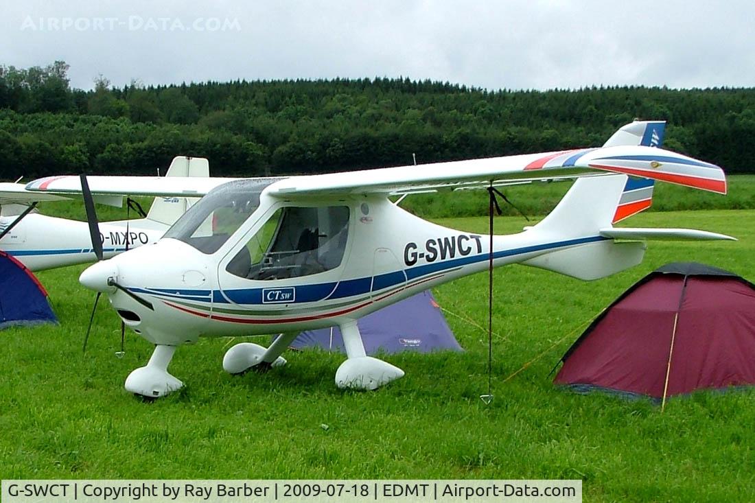 G-SWCT, 2008 Flight Design CTSW C/N 07.11.05, Flight Design CT-SW [07.11.05] Tannheim~D 18/07/2009
