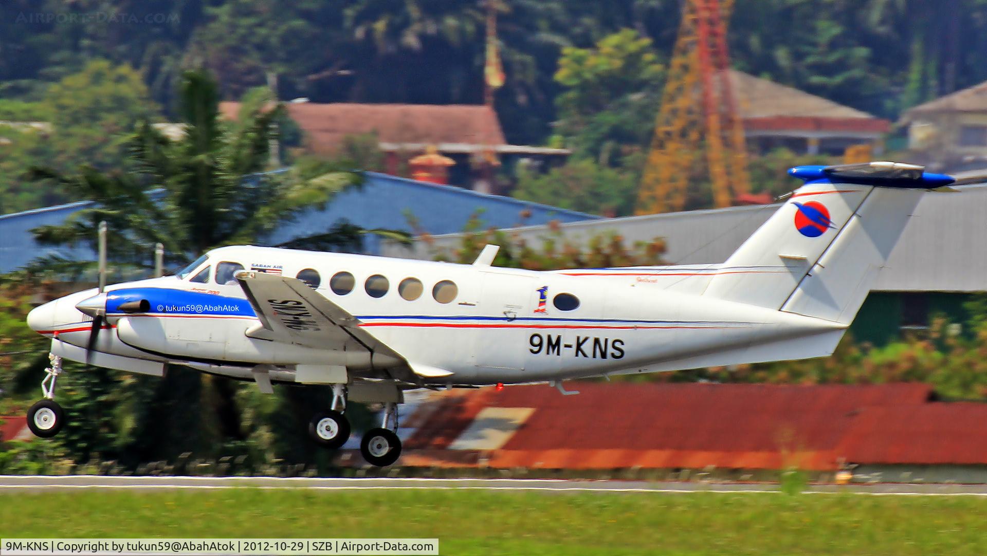 9M-KNS, 1977 Beech 200 Super King Air C/N BB-294, Sabah Air