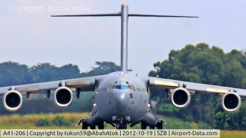 A41-206, 2007 Boeing C-17A Globemaster III C/N F-166/AUS-1, Royal Australian Air Force