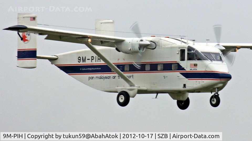 9M-PIH, 1978 Short SC-7 Skyvan 3M C/N SH.1962, Pan Malaysian Air Transport